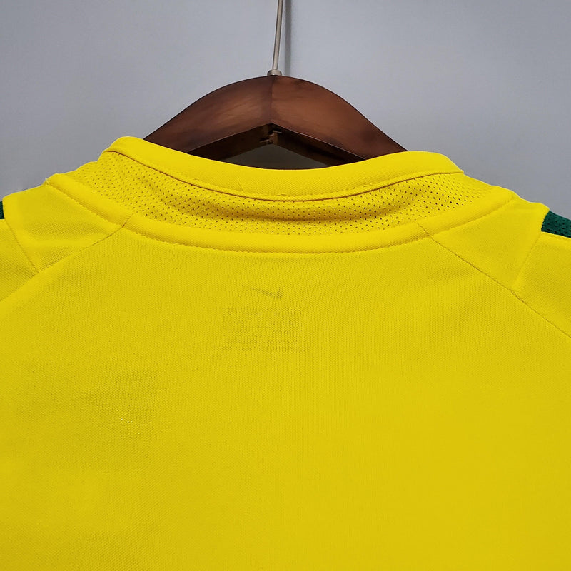 Camisa Brasil 2002 Versão Retro