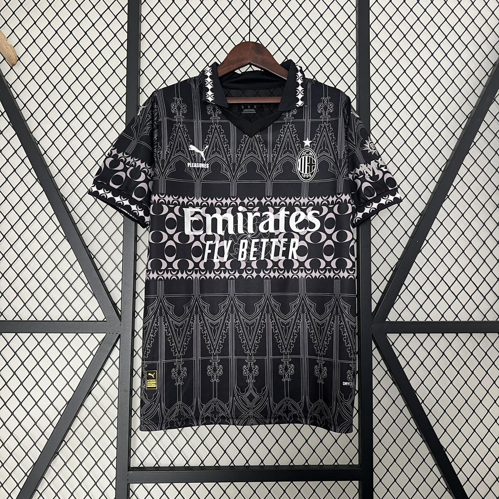 Camisa ac Milan 24/25 preta