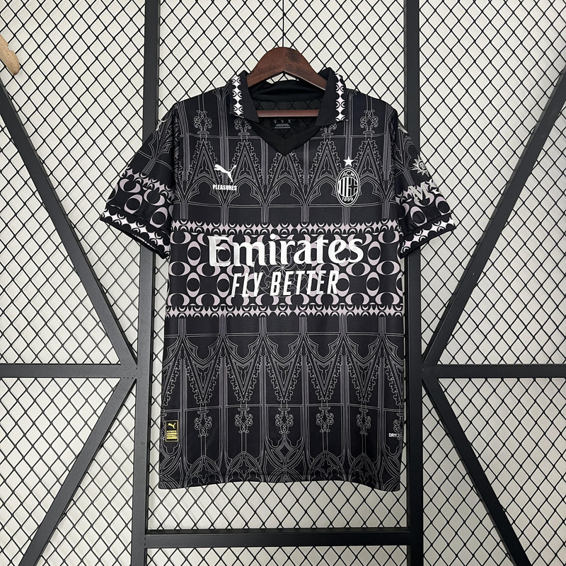 Camisa ac Milan 24/25 preta
