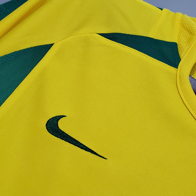 Camisa Brasil 2002 Versão Retro