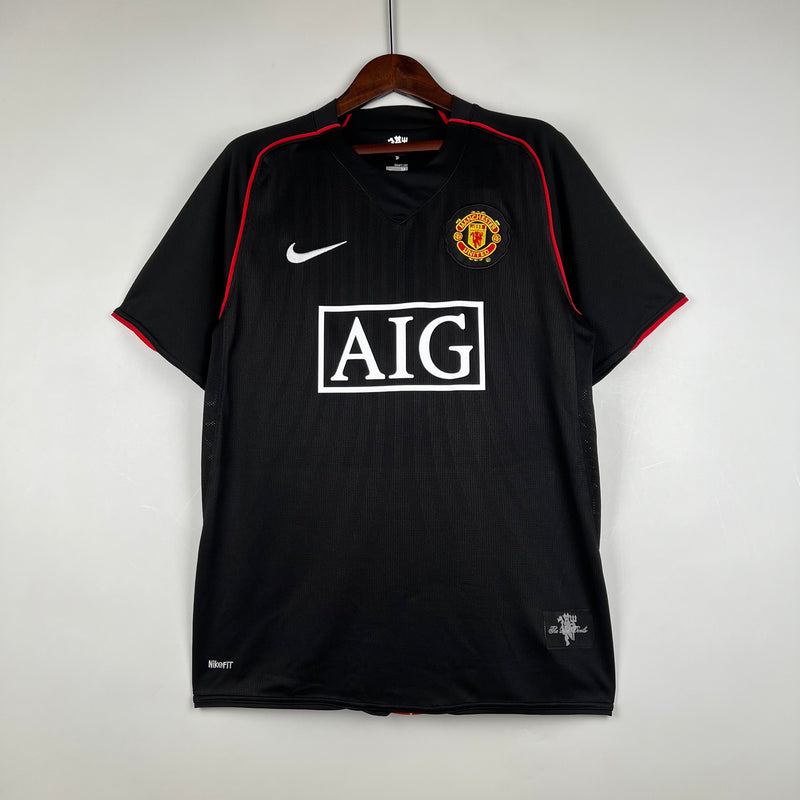 Camisa Manchester United Retrô Black 07/08
