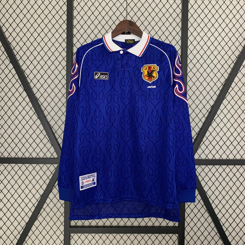 Camisa Japão 1998- Retro Manga Longa