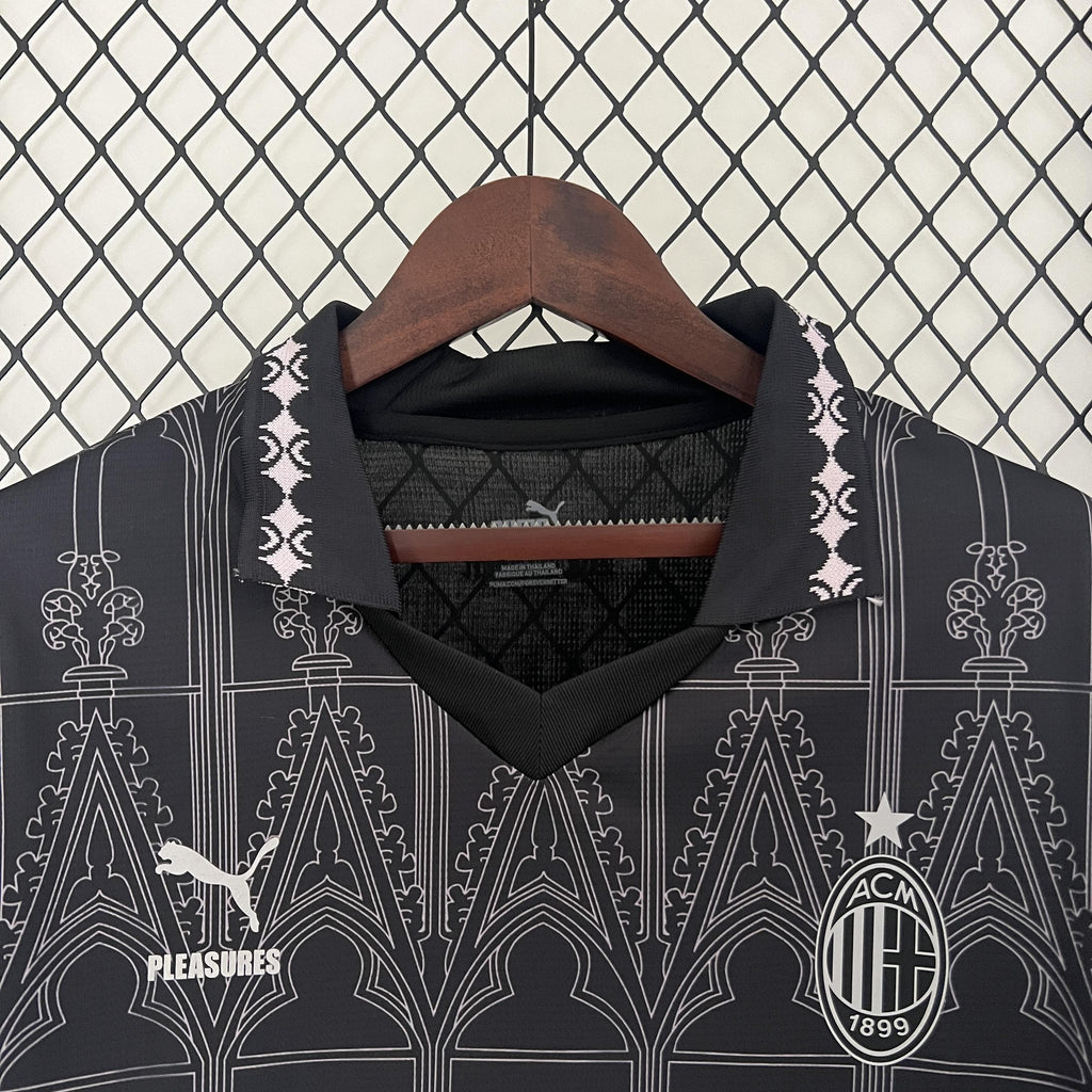 Camisa ac Milan 24/25 preta