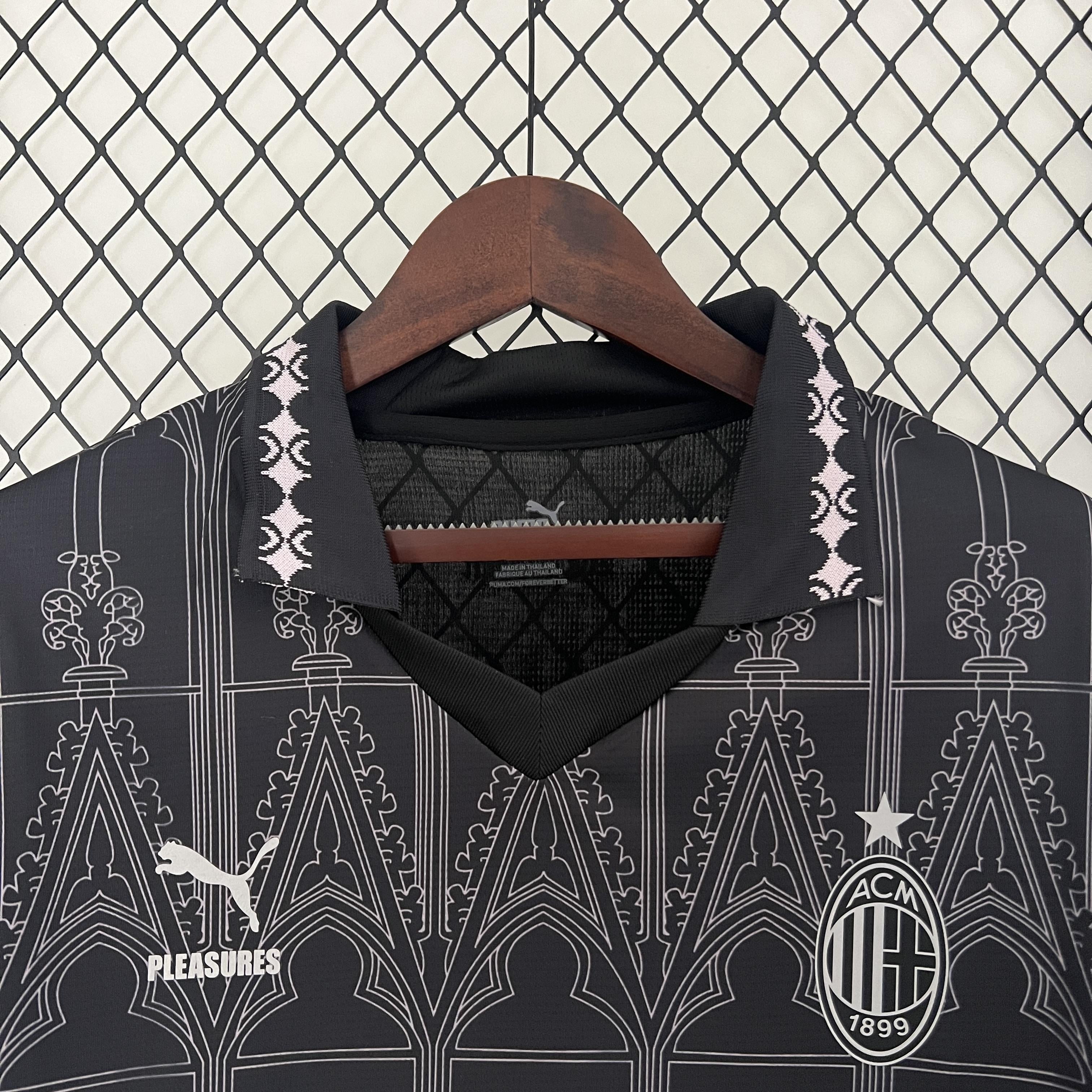 Camisa ac Milan 24/25 preta