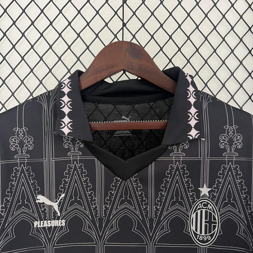 Camisa ac Milan 24/25 preta