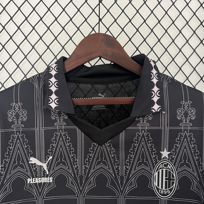 Camisa ac Milan 24/25 preta