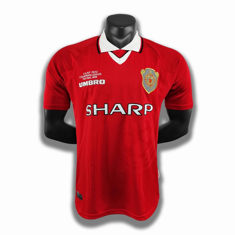 Camisa Retrô Manchester United Home 99/00