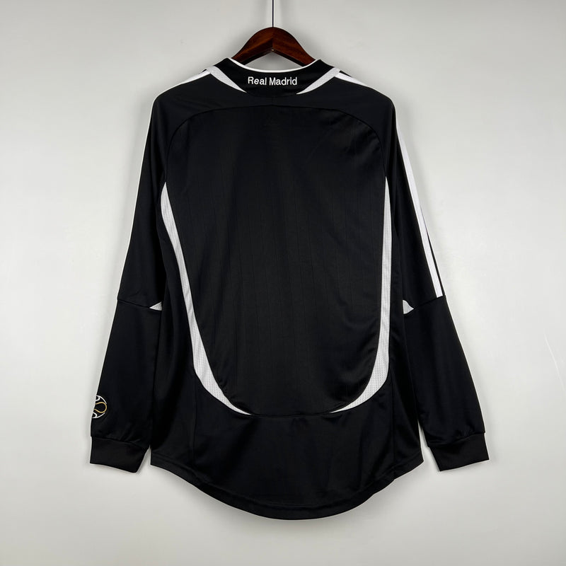 Camisa Real Madrid Retrô Manga Longa 06/07