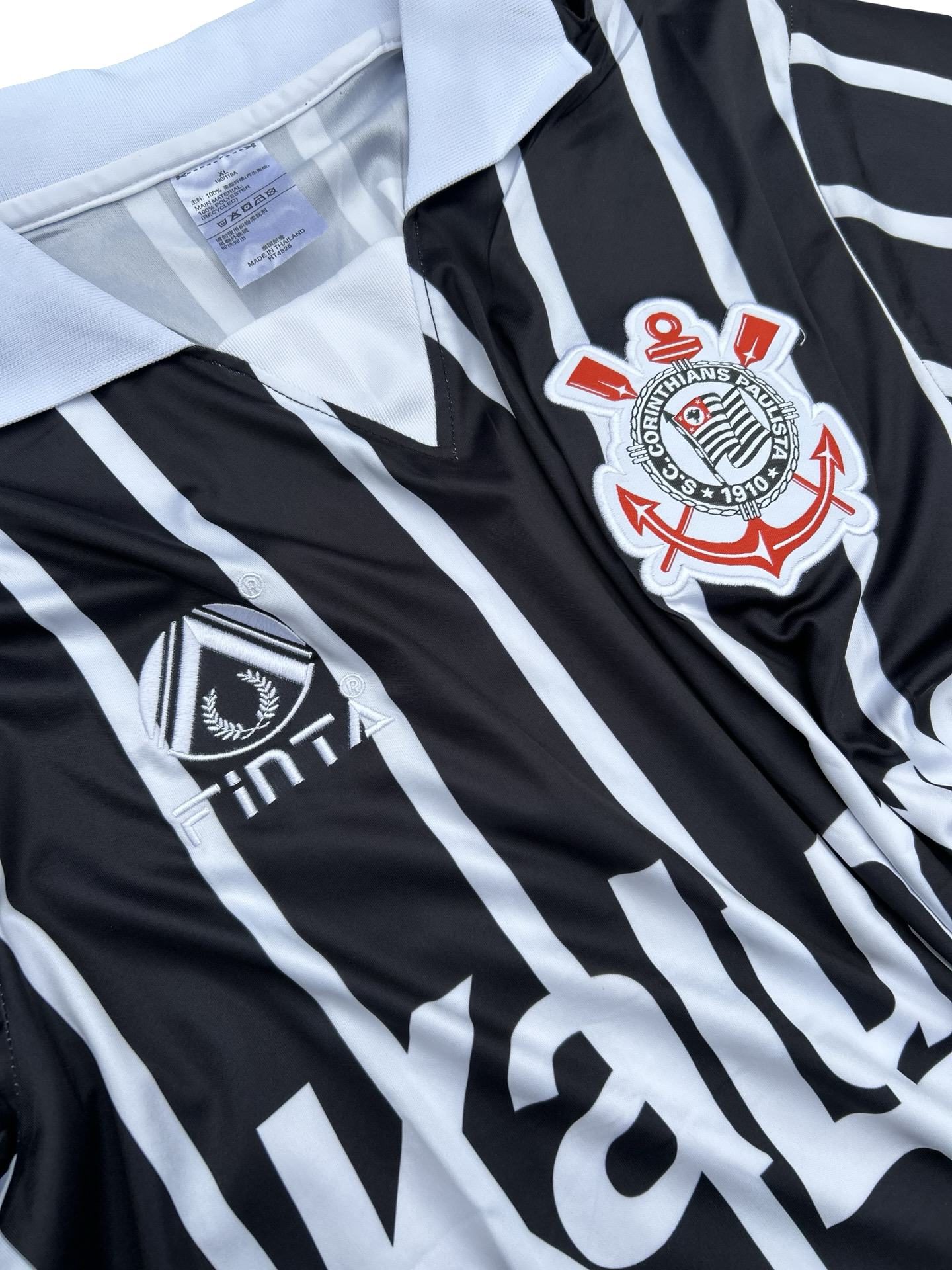 Camiseta retrô Corinthians