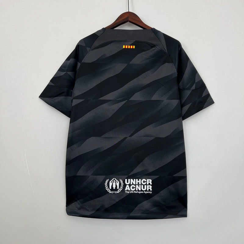 Camisa Barcelona Goleiro Black 23/24