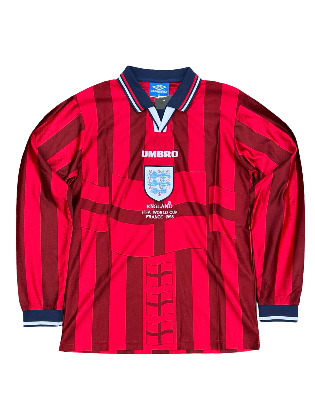 Camiseta Retrô manga longa Inglaterra