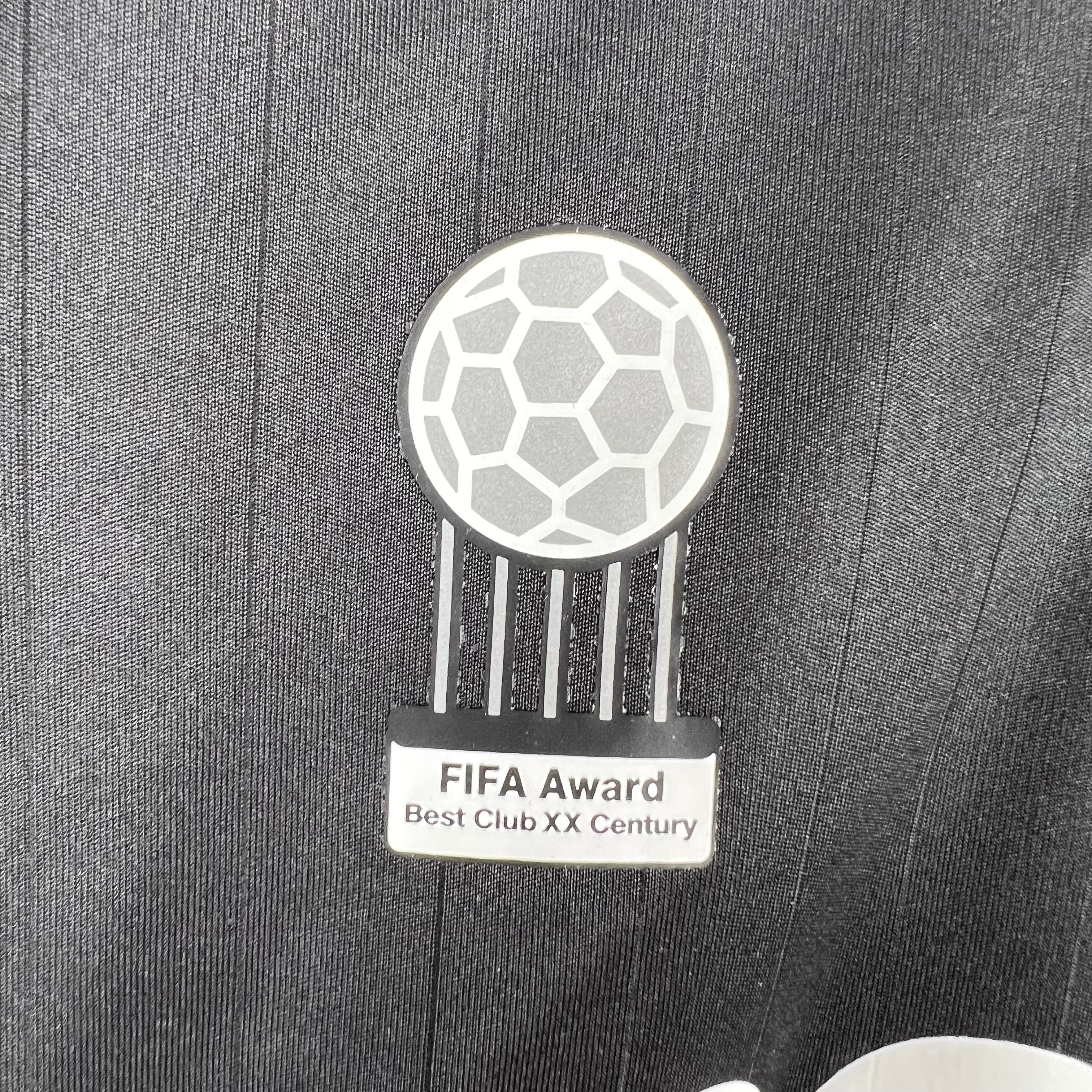 Camisa Real Madrid Retrô Manga Longa 06/07