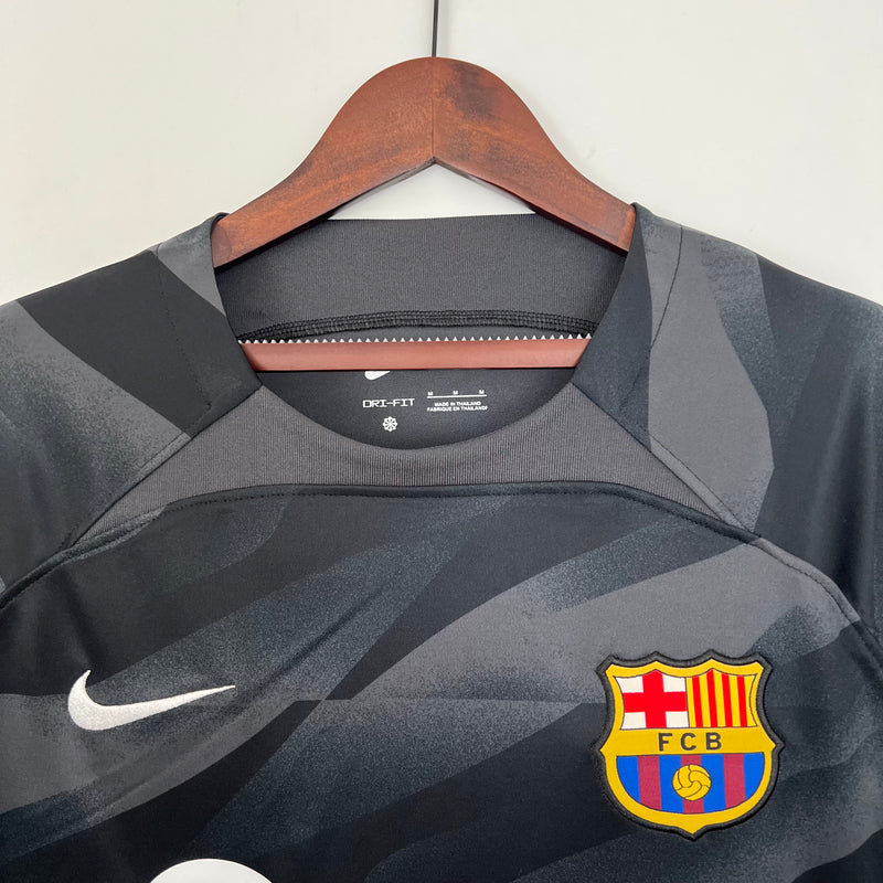 Camisa Barcelona Goleiro Black 23/24