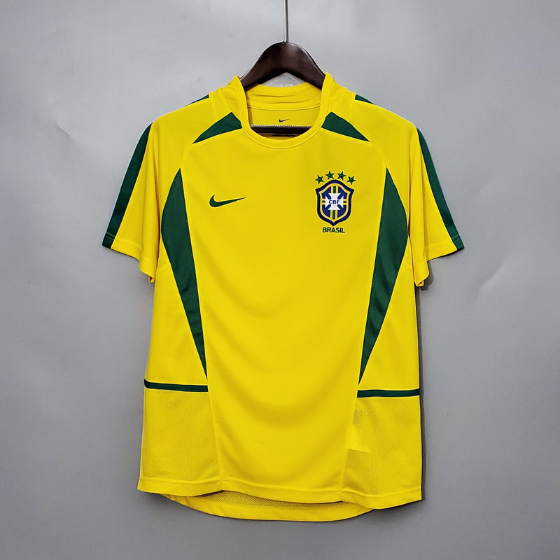 Camisa Brasil 2002 Versão Retro