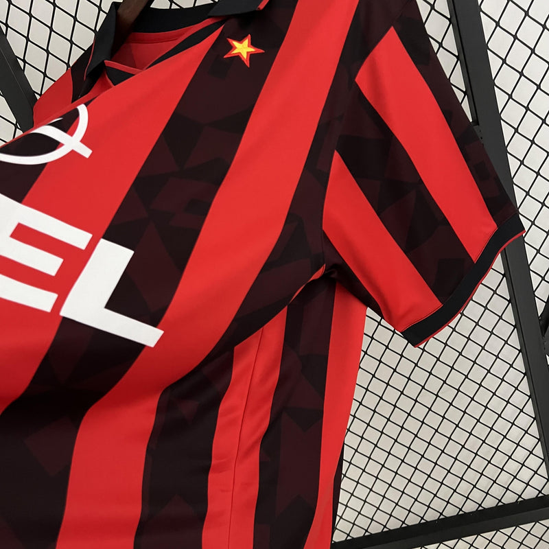 Camisa Milan Titular 88/89 - Versão Retro