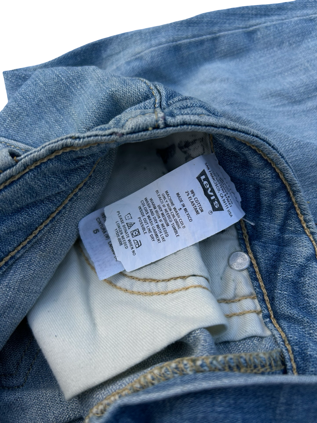 Calça levis jeans