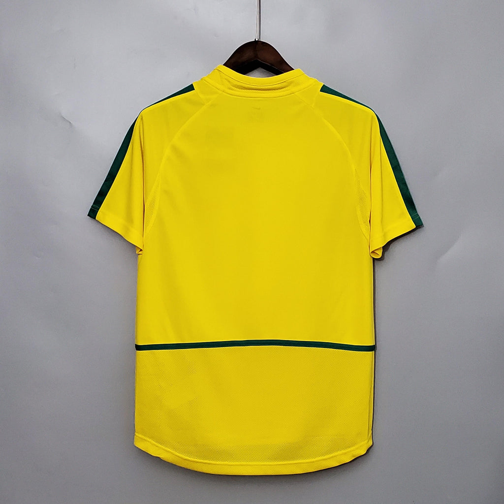 Camisa Brasil 2002 Versão Retro
