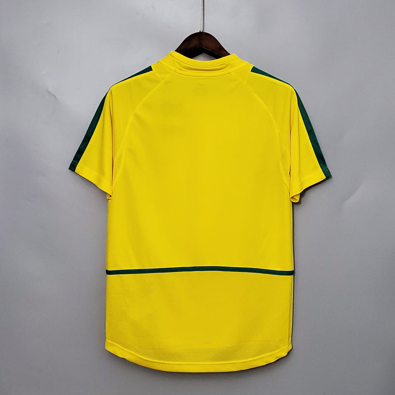 Camisa Brasil 2002 Versão Retro