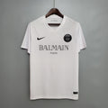 Camisa Psg x Balmain 2024 Branca