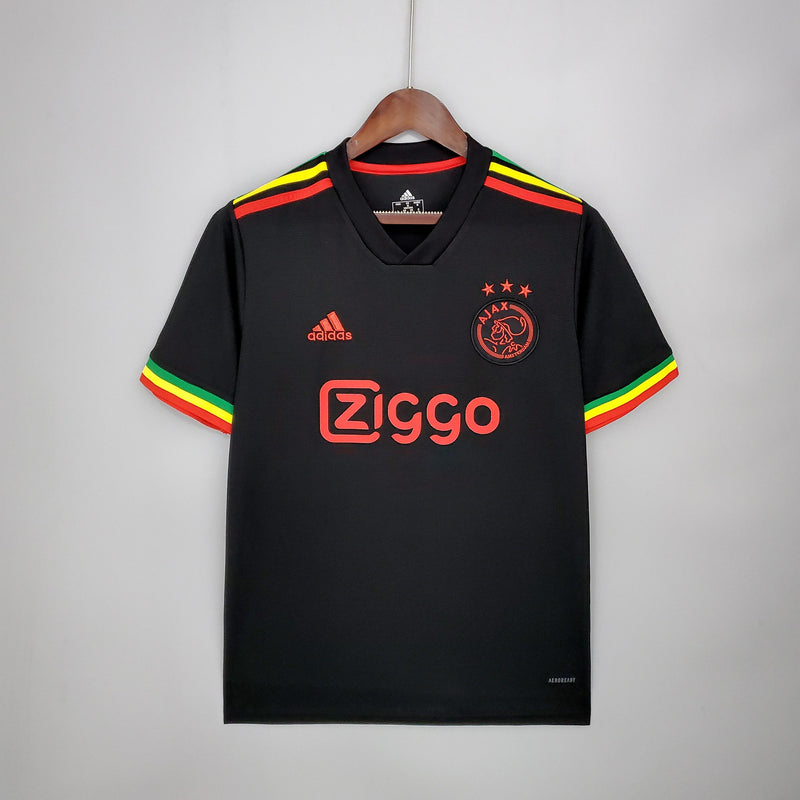 Camisa Ajax homenagem Bob Marley