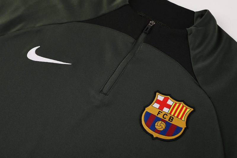 Conjunto de Treino Barcelona 2023 Preto