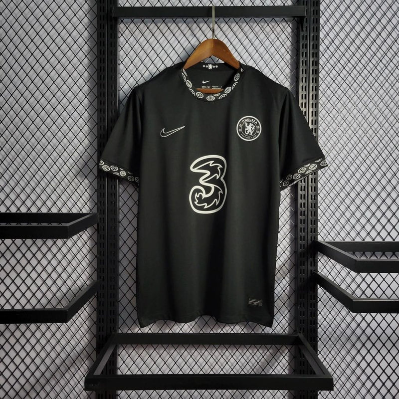 Camisa Chelsea All Black 22/23