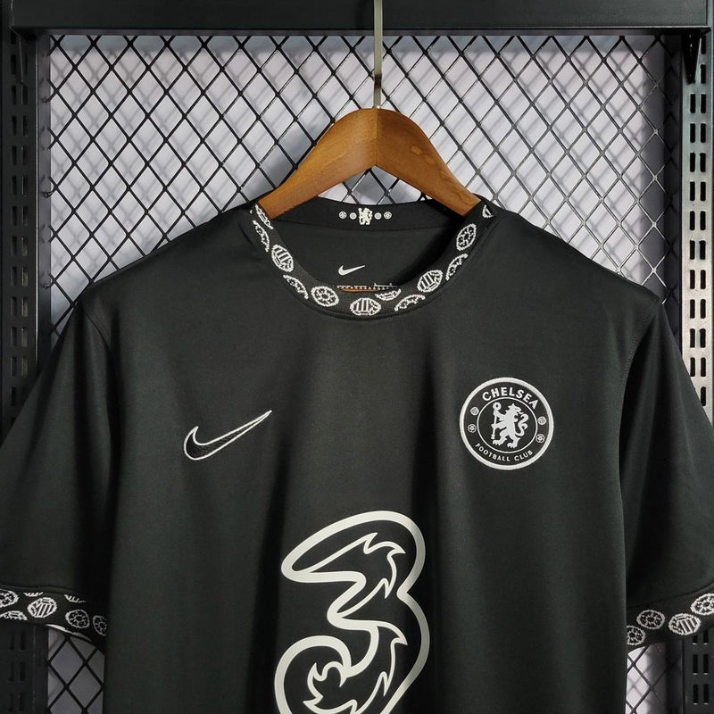 Camisa Chelsea All Black 22/23