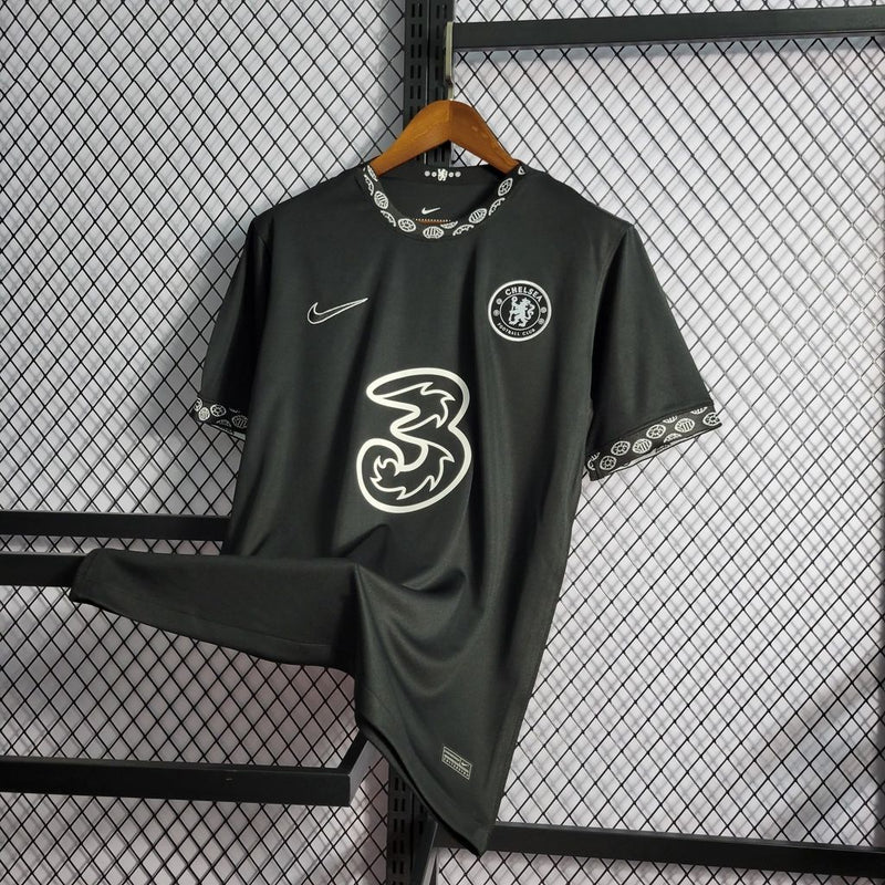 Camisa Chelsea All Black 22/23