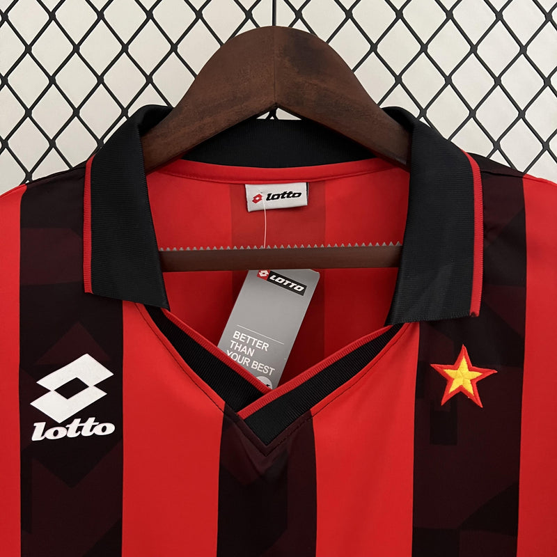 Camisa Milan Titular 88/89 - Versão Retro