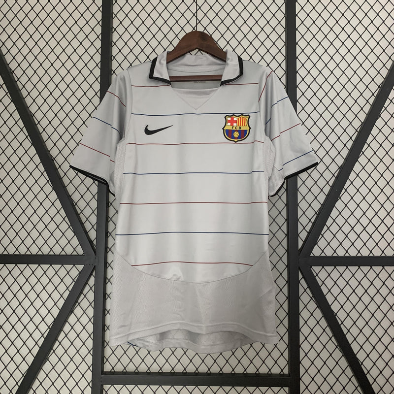 Camisa Barcelona Titular 03/04 - Versão retro