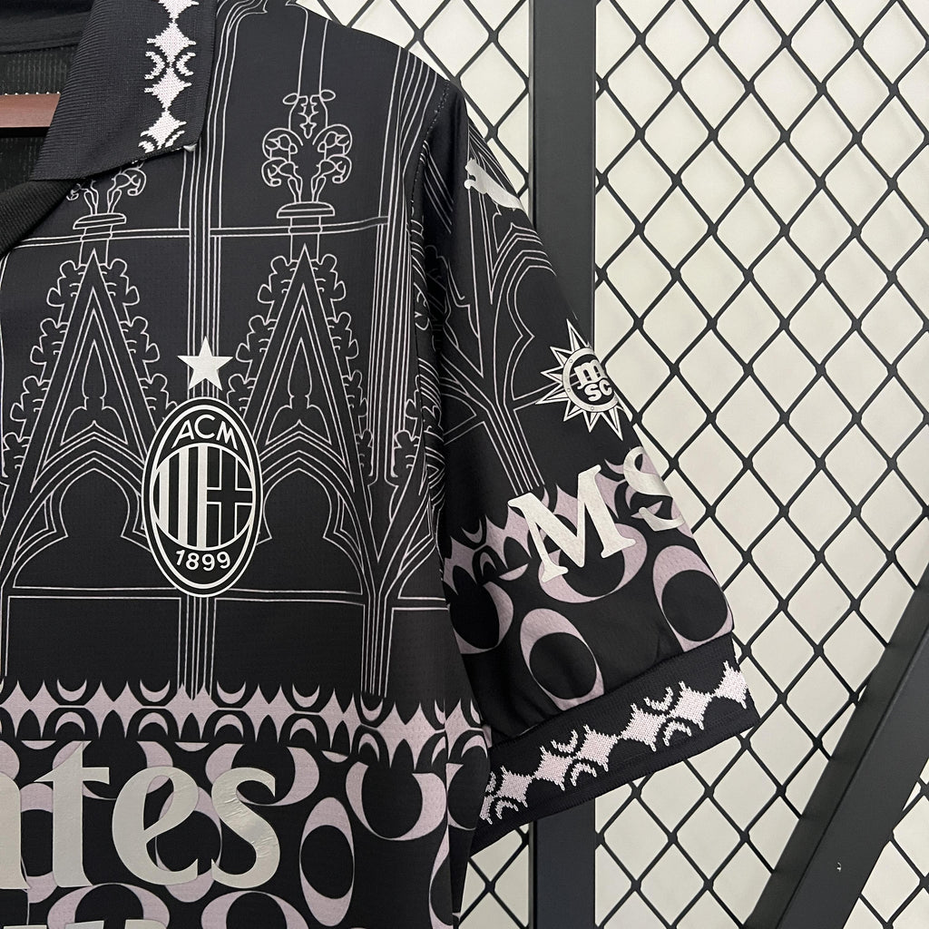 Camisa ac Milan 24/25 preta