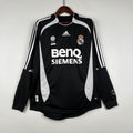Camisa Real Madrid Retrô Manga Longa 06/07