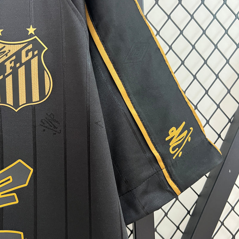 Camisa Santos Charlie Brown Black