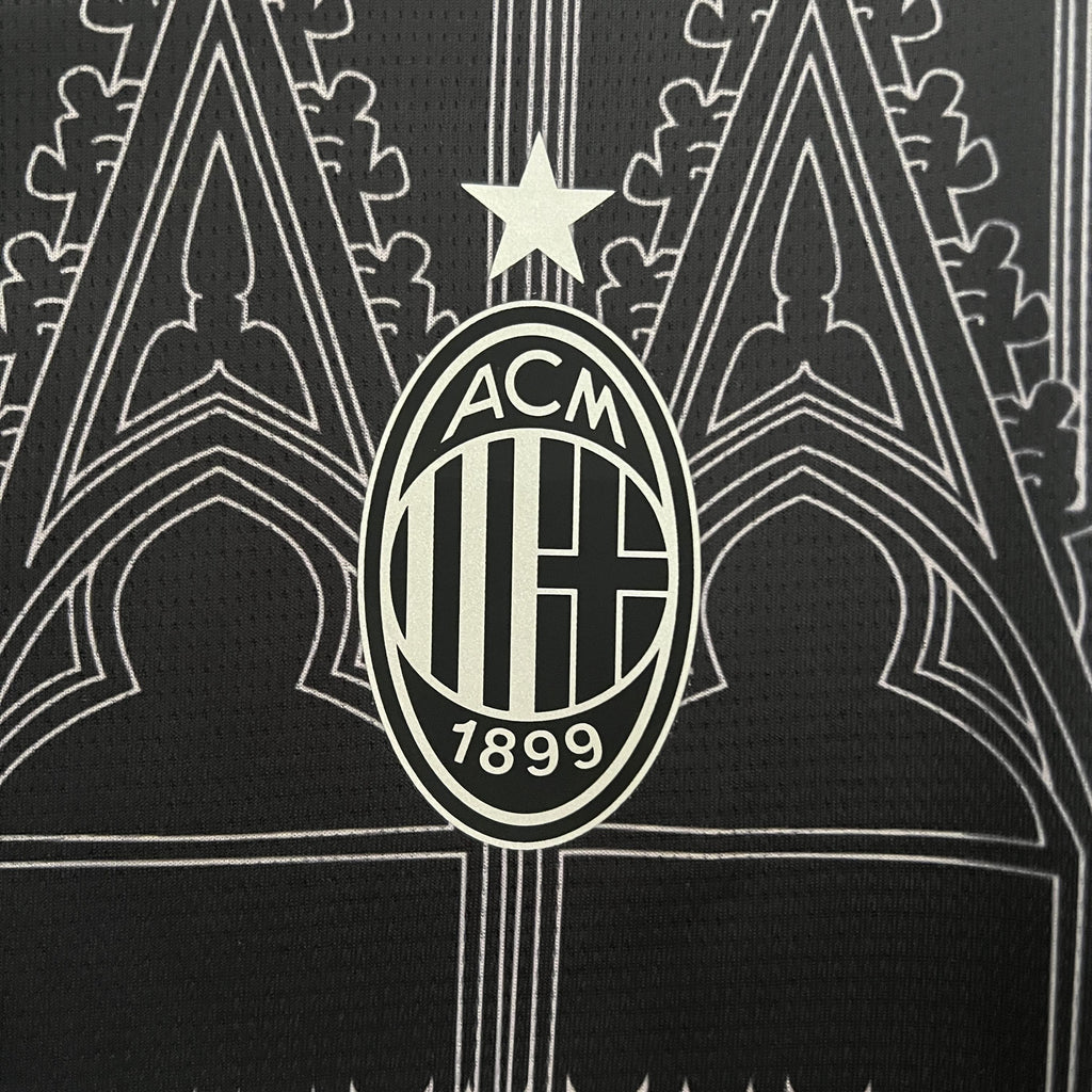 Camisa ac Milan 24/25 preta