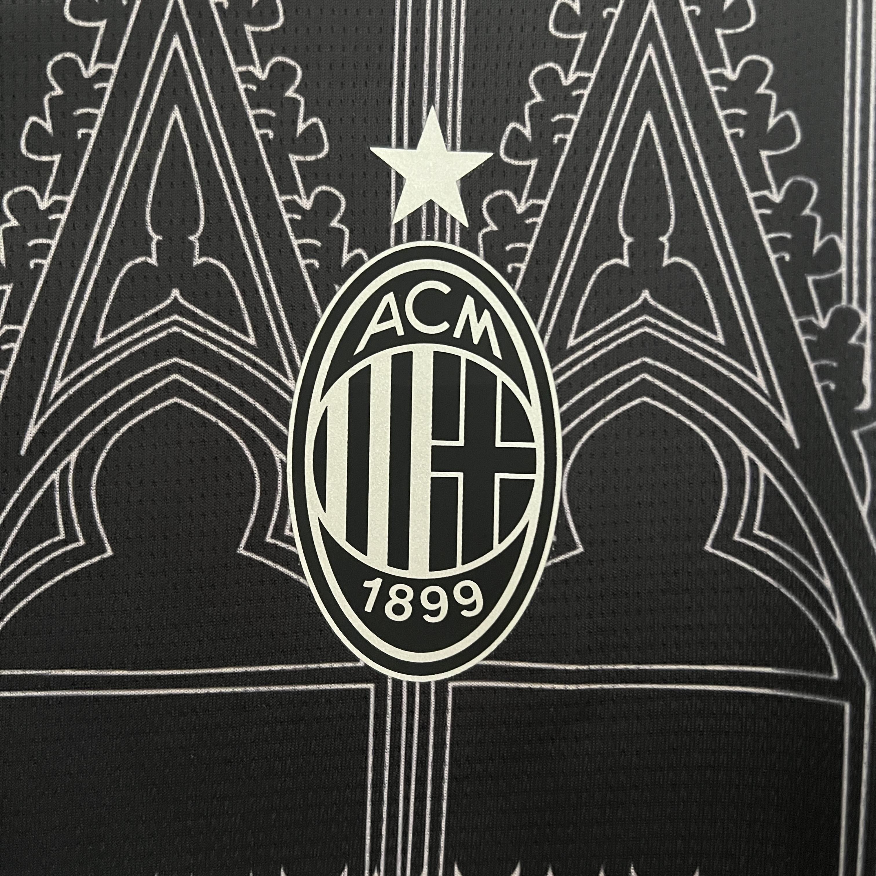 Camisa ac Milan 24/25 preta