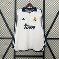 Camisa Real Madrid Retrô Manga Longa 00/01