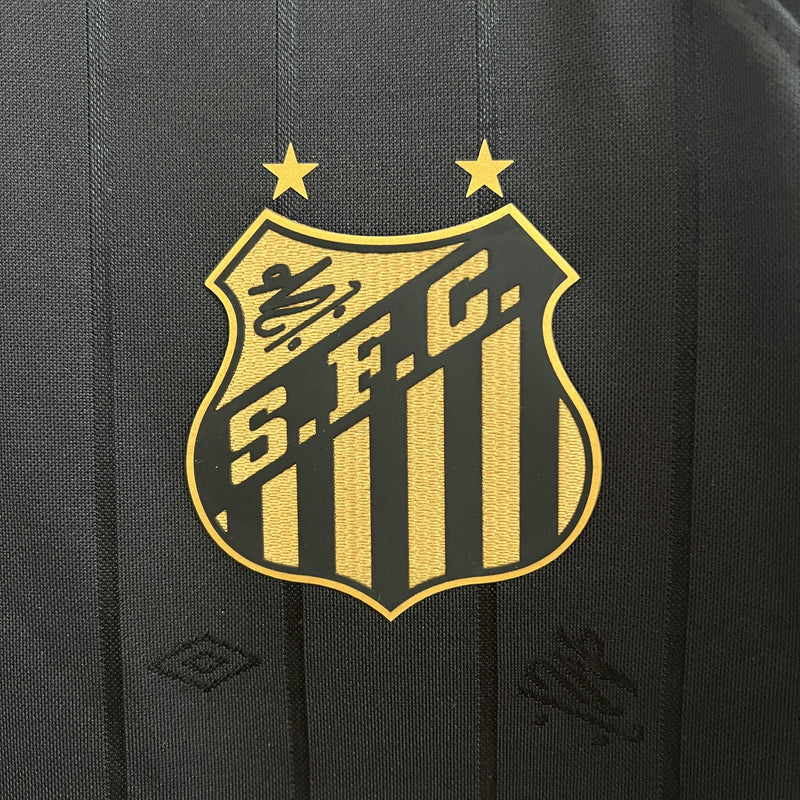 Camisa Santos Charlie Brown Black