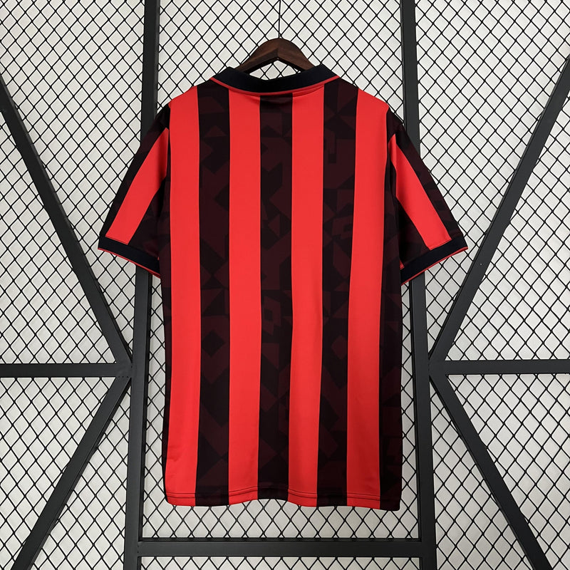 Camisa Milan Titular 88/89 - Versão Retro