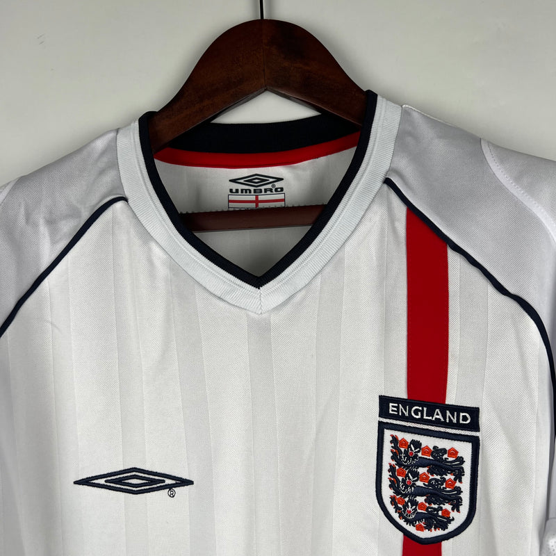 Inglaterra manga longa Home 2002