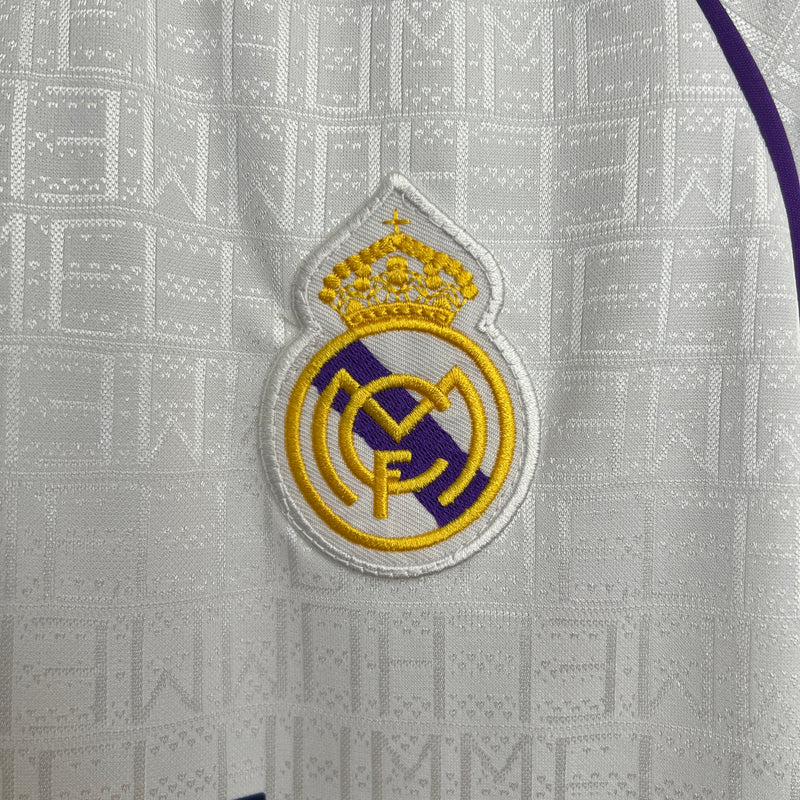 Camisa Retrô Real Madrid Home 90/92