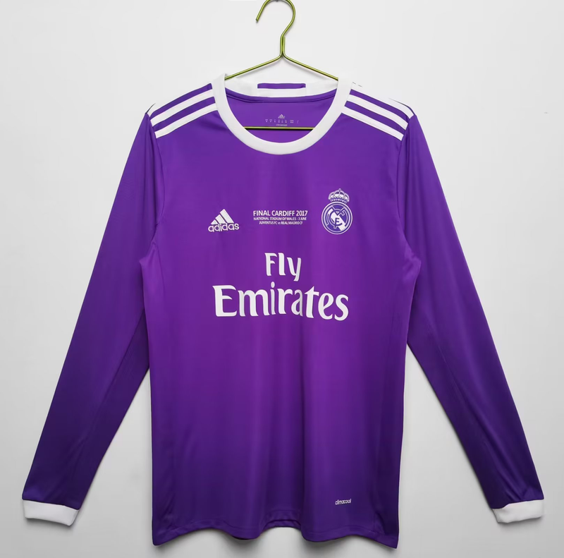 Real Madrid manga longa Away 16/17