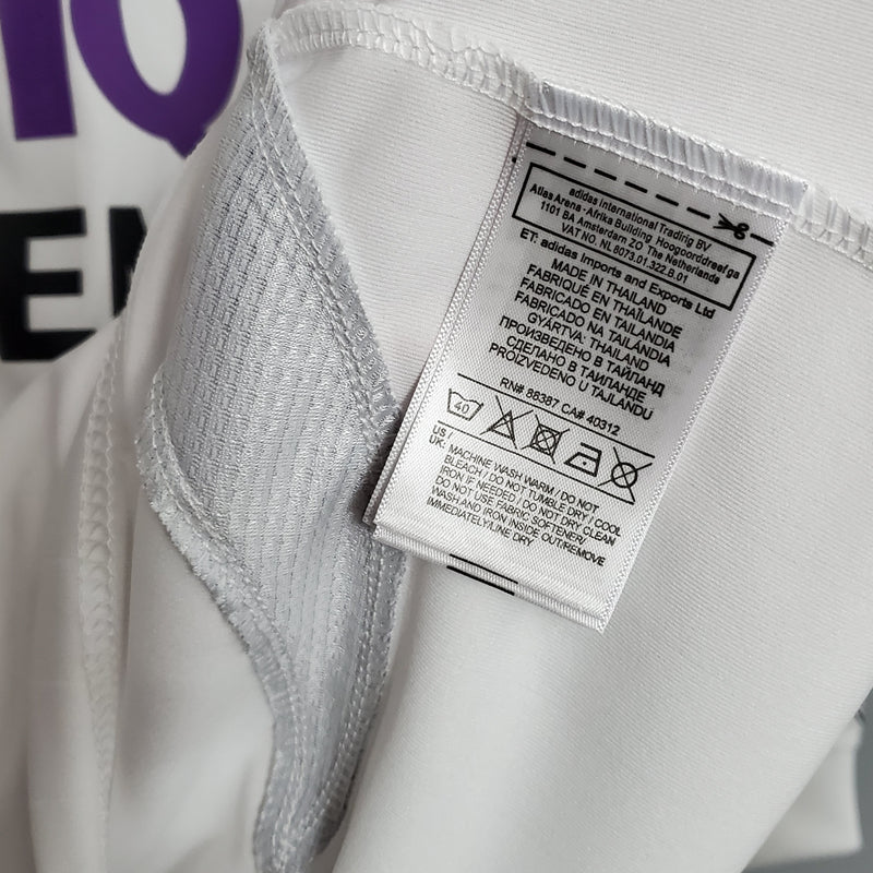 Camisa Real Madrid manga longa Home 06/07