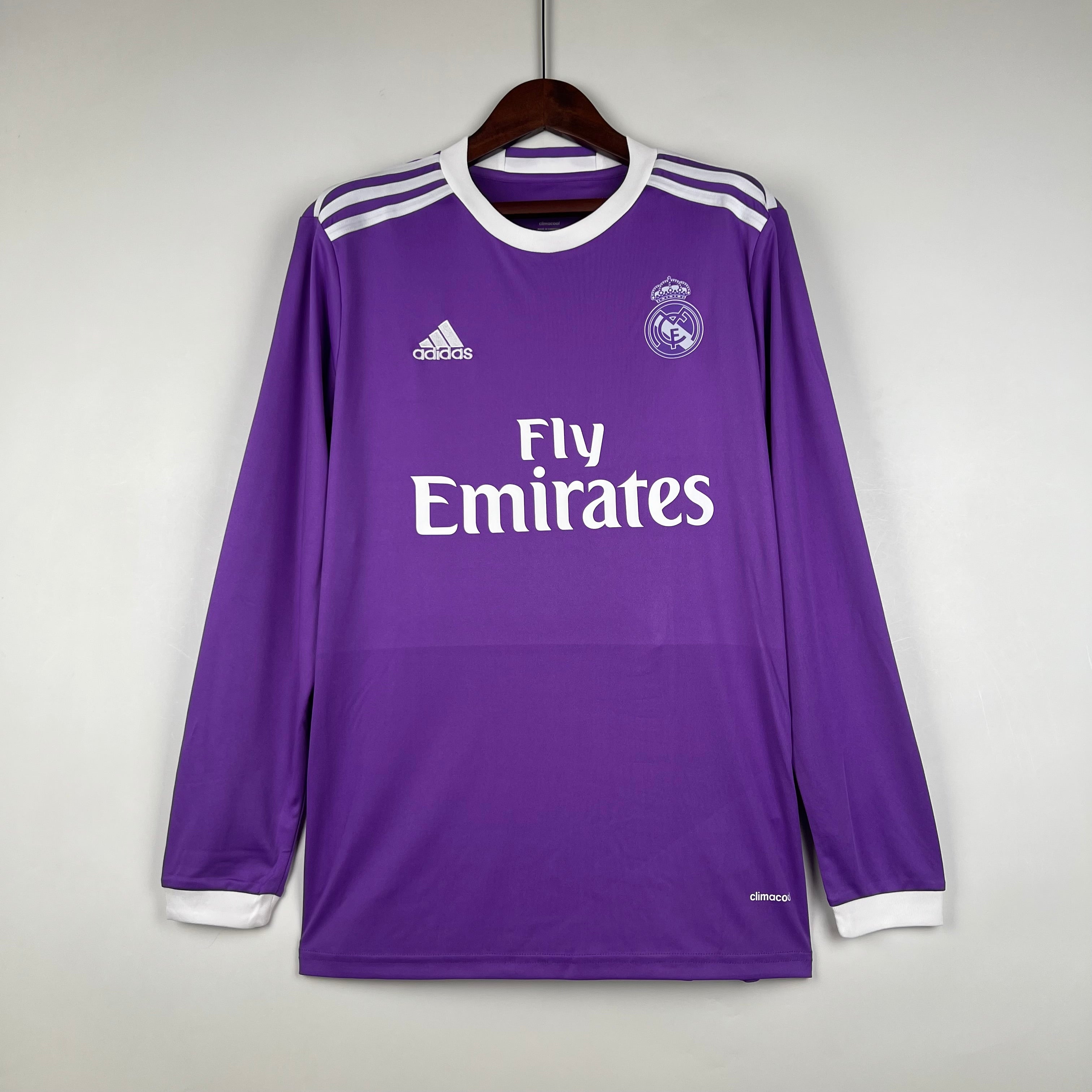 Real Madrid manga longa Away 16/17