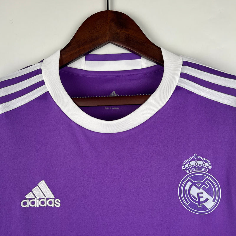 Real Madrid manga longa Away 16/17