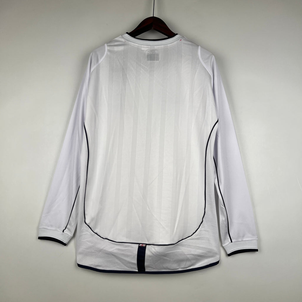 Inglaterra manga longa Home 2002
