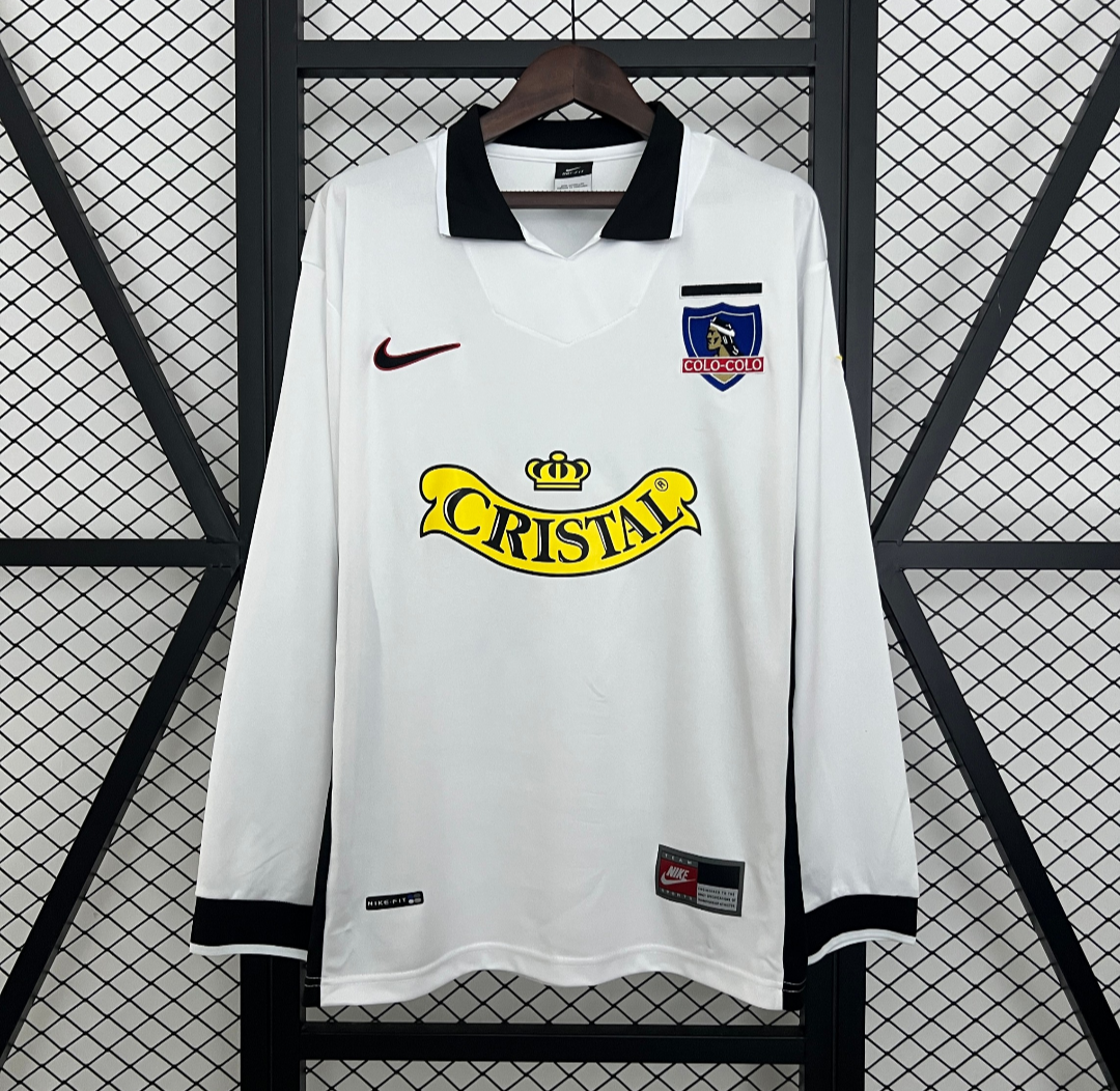 Colo colo retrô manga longa Home 97/98