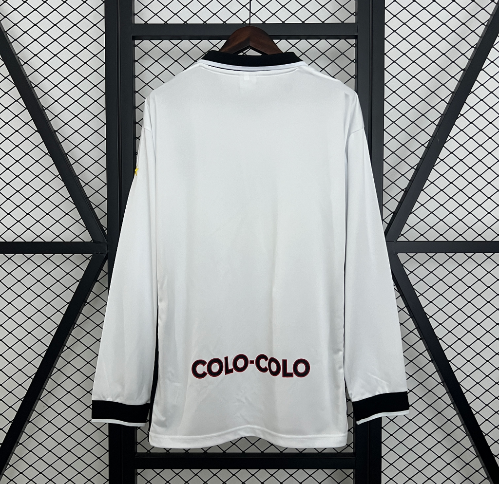 Colo colo retrô manga longa Home 97/98