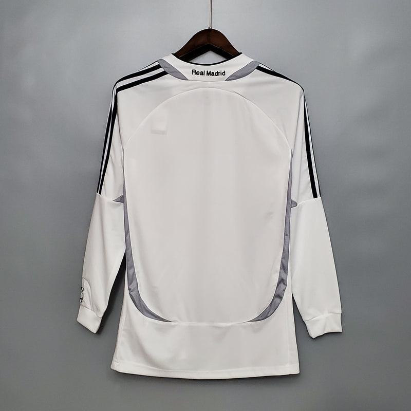 Camisa Real Madrid manga longa Home 06/07