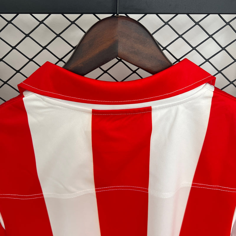 Camisa Retrô Atlético De Madrid Home 03/04