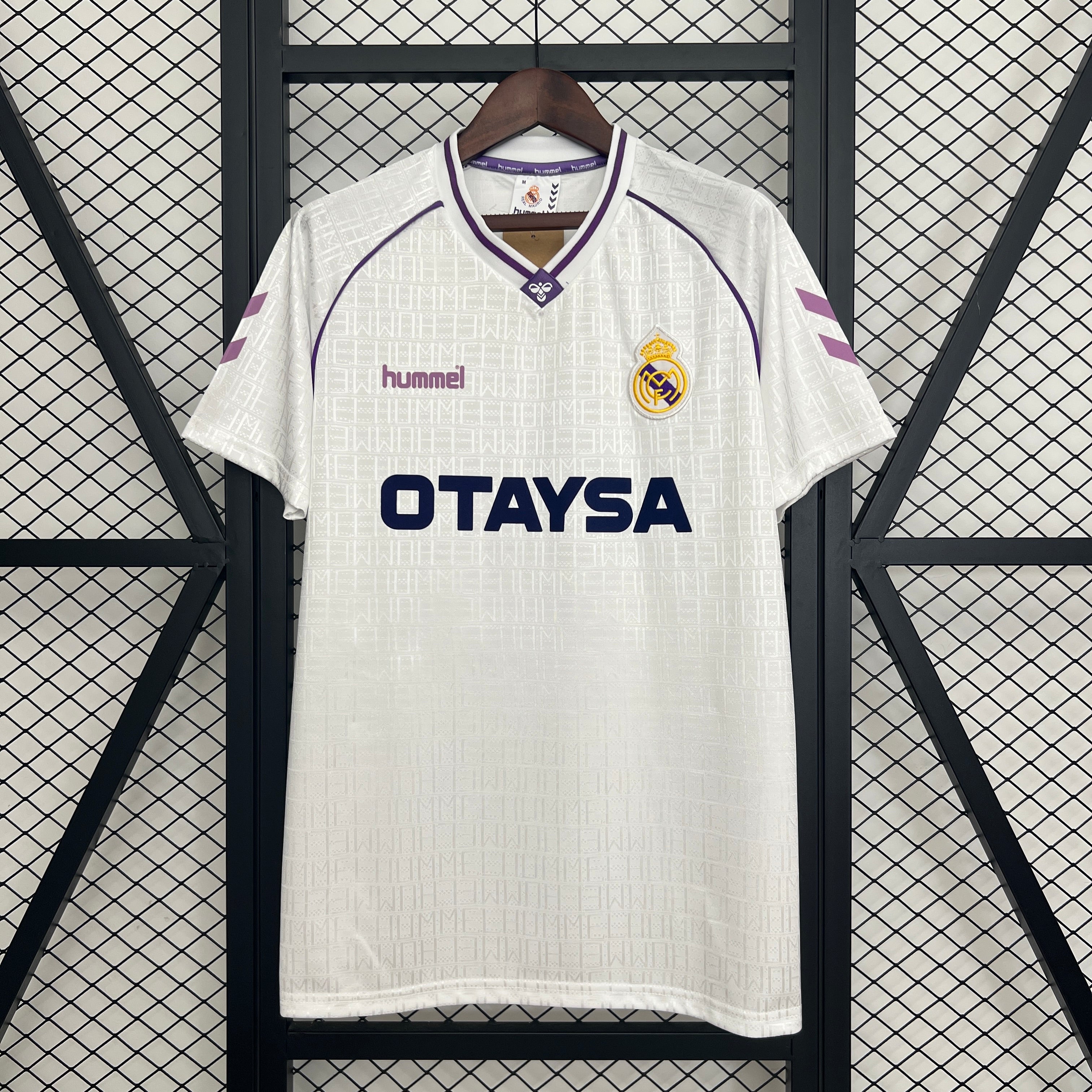 Camisa Retrô Real Madrid Home 90/92